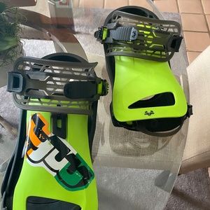 snow board bindings used one season